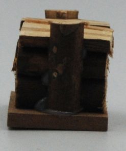 Vedtrave miniatyr från sidan